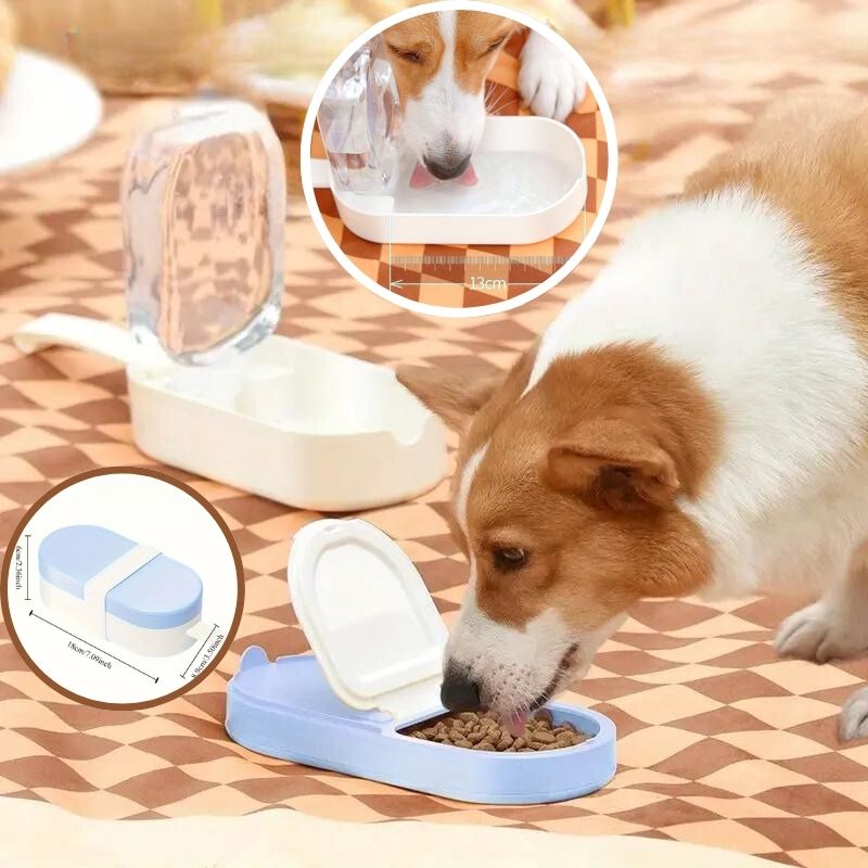 2-in-1 Portable Pet Feeder