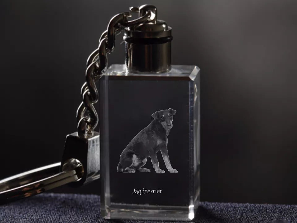Custom 2D/3D Crystal Keychain with Laser Engraving