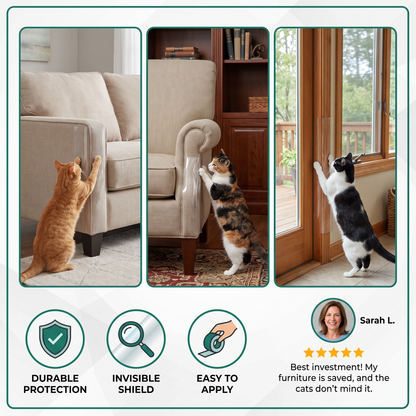 Heavy-Duty Cat Scratch Furniture Protector